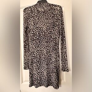 HYFVE Animal Print Long Sleeve Top